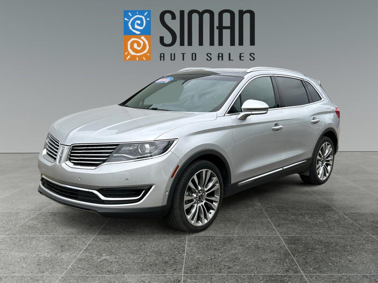 Used 2018 Lincoln MKX Reserve CLEARANCE PRICED LEATHER SUNROOF AWD for sale in Regina, SK