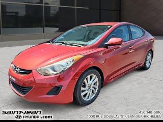 Used 2013 Hyundai Elantra Berline 4 portes, auto GL + SIÈGES CHAUFFANTS for sale in Saint-Jean-sur-Richelieu, QC