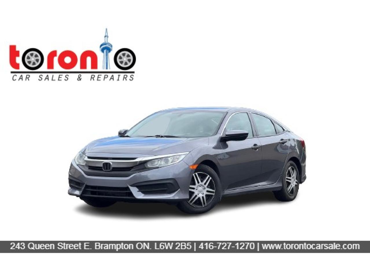 Used 2018 Honda Civic LX | CARFAX CLEAN | HTD SEATS | B/U CAM | LOADED for sale in Brampton, ON