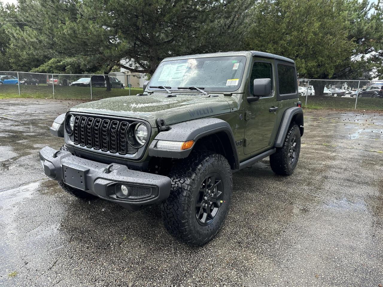 New 2024 Jeep Wrangler Willys 2 Door 4x4 for sale in Waterloo, ON