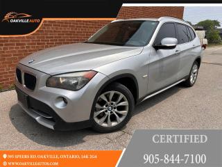 Used 2012 BMW X1 28i AWD, Certified with Warranty, Leather, Roof for sale in Oakville, ON