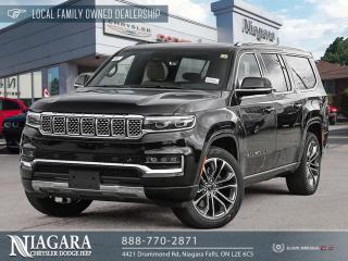 New 2023 Jeep Grand Wagoneer L SERIES III for sale in Niagara Falls, ON