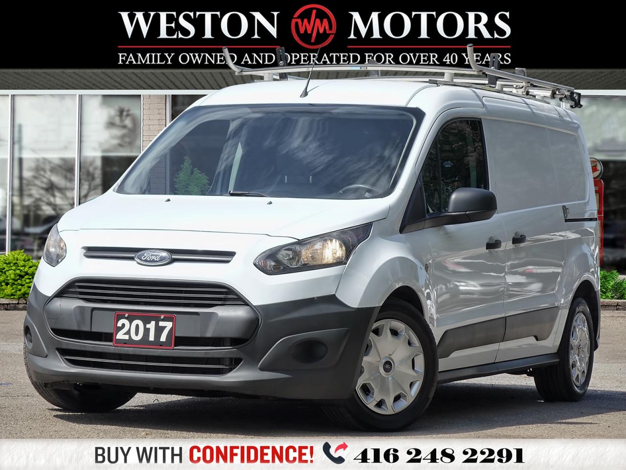 2017 Ford Transit Connect *REVERSE CAM*METAL SHELVING*VINYL SEATS!!**