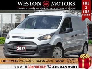 Used 2017 Ford Transit Connect *REVCAM*METAL SHELVING*VINYL SEATS* CLEAN CARFAX!! for sale in Toronto, ON