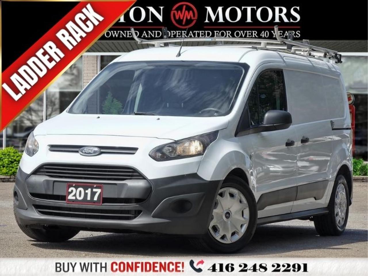 2017 Ford Transit Connect *REVCAM*METAL SHELVING*VINYL SEATS* CLEAN CARFAX!!