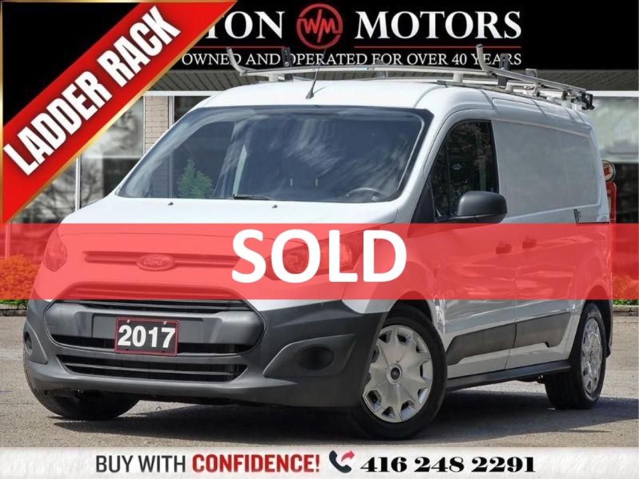 2017 Ford Transit Connect *REVCAM*METAL SHELVING*VINYL SEATS* CLEAN CARFAX!!