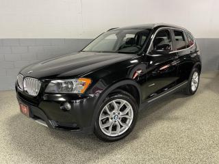 <p>NEW ARRIVAL! NEW CAR DEALER TRADE-IN DIRECT FROM TESLA! NO ACCIDENTS OR INSURANCE CLAIMS! </p>
<p> </p>
<p>FULLY LOADED 2013 BMW X3 2.8I XDRIVE BLACK ON BLACK LEATHER INTERIOR! SOME OF THE OPTIONS INCLUDE NAVIGATION, BACKUP CAMERA, BLUETOOTH CONNECTIVITY, PANORAMIC SUNROOF, PUSH START, PARKING SENSORS, XENON HEADLIGHTS, KEYLESS ENTRY, POWER TAILGATE AND MORE.</p>
<p>EXTENDED POWERTRAIN WARRANTY AND FINANCING AVAILABLE. WE ALSO OFFER HIGH MARKET VALUE FOR YOUR TRADE-IN. PLEASE CONTACT US FOR MORE DETAILS. </p>
<p> </p>
<p>2011,2012,2013,2014,2015</p><br><p>~~~~~~~~~~~~~~~~~~~~~~~~~~~</p>
<p>**WE ARE OPEN BY APPOINTMENT ONLY**</p>
<p>~~~~~~~~~~~~~~~~~~~~~~~~~~~</p>
<p>To our Valued Clients,</p>
<p>AutoRover is OPEN ‘BY APPOINTMENT ONLY’ until further notice.<br />PLEASE CALL 416-654-3413 to discuss availability and schedule your viewing MONDAY - THURSDAY 11-6 PM / FRIDAY 11-5PM / SATURDAY 11-4PM. </p>
<p>~~~~~~~~~~~~~~~~~~~~~~~~~~~</p>
<p>~ALL VEHICLES SOLD ‘SAFETY CERTIFIED’ and ‘ROAD-READY’ for a flat fee of $995 plus hst~PARTS & LABOR INCLUDED~</p>
<p>**If not Certified, as per OMVIC regulation, this vehicle is UNFIT, NOT DRIVABLE and NOT PRESENTED AS BEING IN ROADWORTHY CONDITION, MECHANICALLY SOUND OR MAINTAINED AT ANY GUARANTEED LEVEL OF QUALITY**</p>
<p>~~~~~~~~~~~~~~~~~~~~~~~~~</p>
<p>***CELEBRATING 27 YEARS IN BUSINESS***</p>
<p>VISIT US@ 4521 CHESSWOOD DR. NORTH YORK M3J 2V6 or CALL US @ 416-654-3413 for more details.</p>
<p> </p>
<p>~We SERVICE what we SELL~<br /><br /></p>