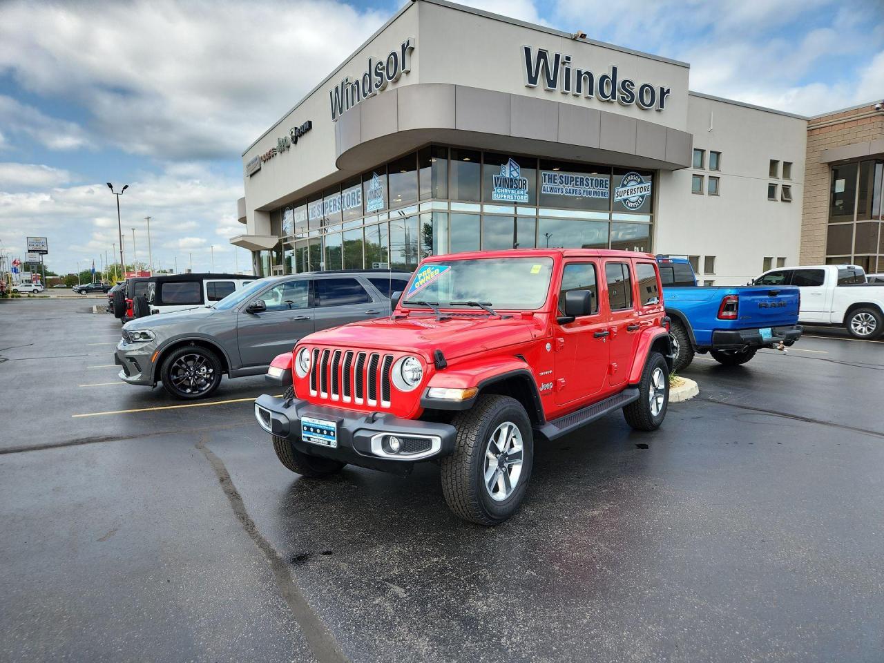 Used 2022 Jeep Wrangler Unlimited Unlimited Sahara for sale in Windsor, ON