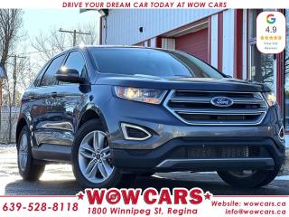 2018 Ford Edge SEL AWD  <br/> Odometer: 65,402km <br/> Price: $28,998+taxes <br/> <br/>  <br/> WOW Factors:-  <br/> -Certified and mechanical inspection  <br/> -Clean Carfax <br/> -Mint Condition <br/> <br/>  <br/> Highlight Features:- <br/> -All Wheel Drive <br/> -Backup-Camera <br/> -Power Seats <br/> -Heated Seats <br/> -Heated Steering Wheel <br/> -Remote Start <br/> -Cruise Control and much more. <br/> <br/>  <br/> Financing Available <br/> Welcome to WOW CARS Family! <br/> We feel delighted to welcome you to WOW CARS. Our prior most priority is the satisfaction of the customers in each aspect. We deal with the sale/purchase of pre-owned Cars, SUVs, VANs, and Trucks. Our main values are Truth, Transparency, and Believe. <br/> Visit WOW CARS Today at 1800 Winnipeg Street Regina, SK S4P1G2, or give us a call at (639) 528-8II8 <br/>