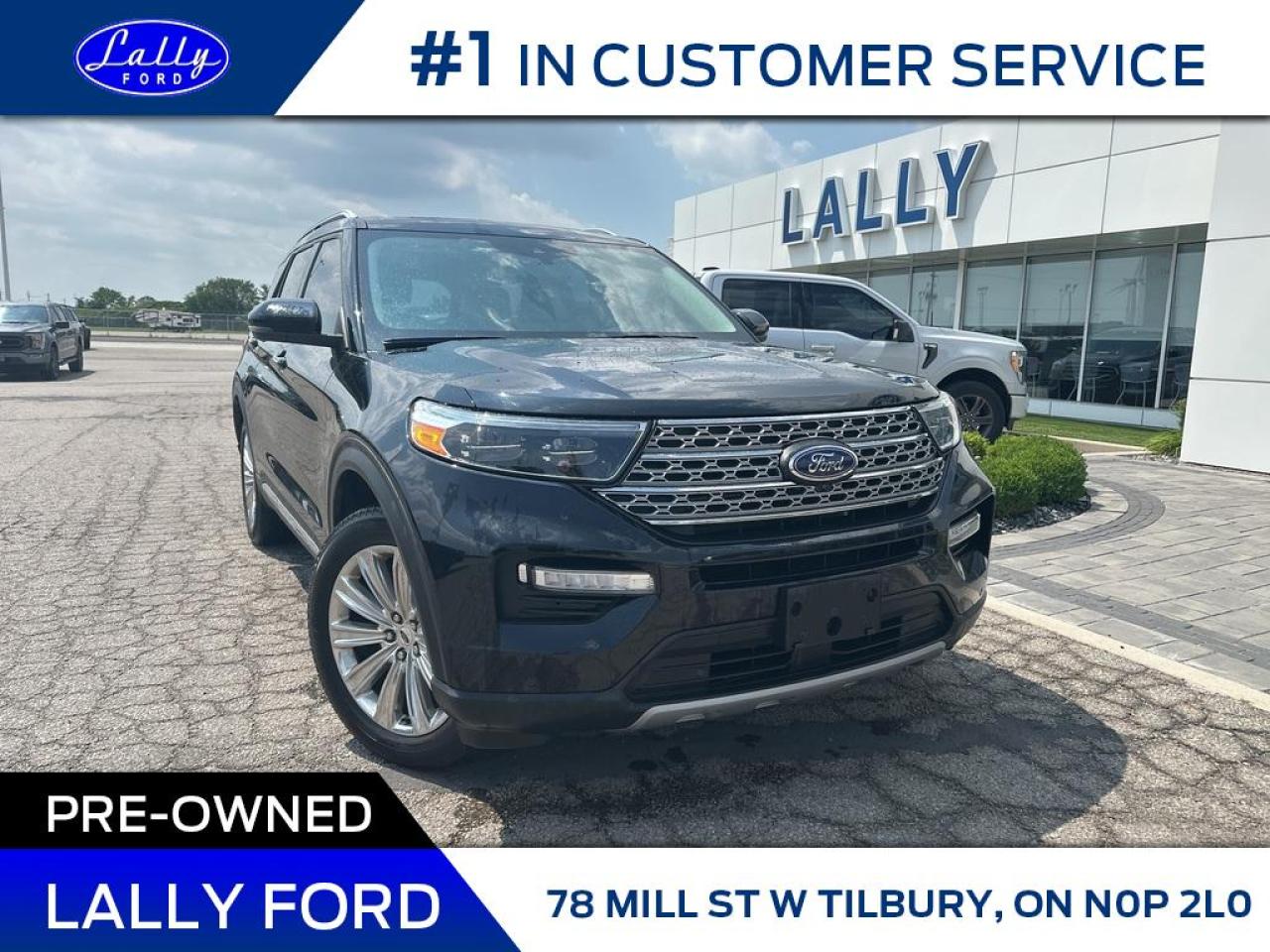 Used 2020 Ford Explorer Limited, AWD, Roof, Nav!! for sale in Tilbury, ON