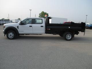 <p>F550 crew cab,4X4.6.7 turbo diesel.12 Ft.del dump box.203 inch w/base 84 inch cab to axel.trailer tow with brake.blue tooth.exellent tires.very nice truck.former daily rental.call john gower 877 217 0643.cell 519 657 8497.email john@bennettfleet.com</p>
