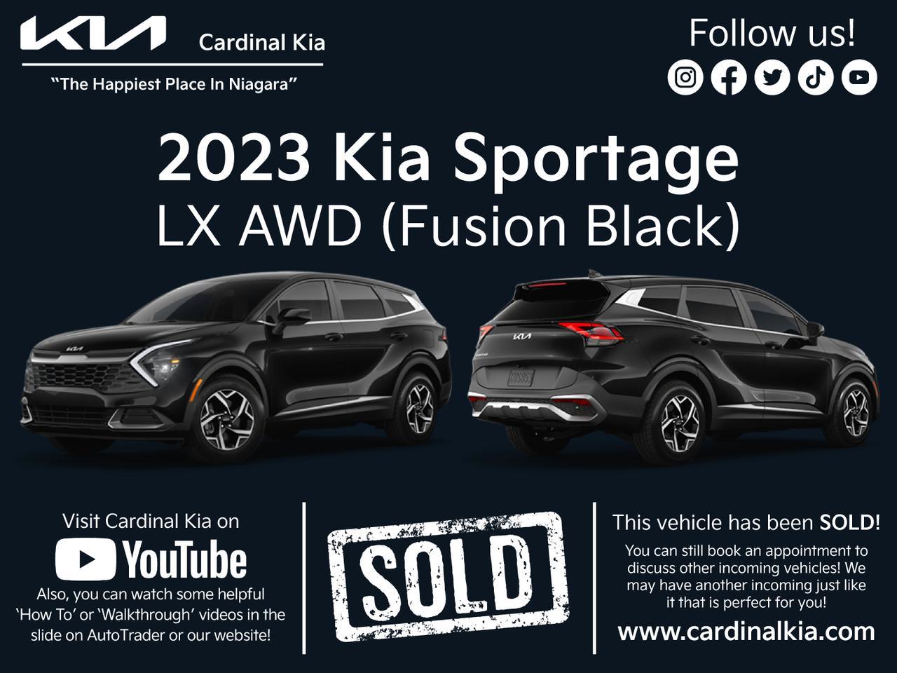 New 2023 Kia Sportage LX for sale in Niagara Falls, ON