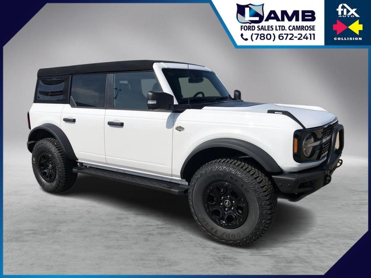 New 2023 Ford Bronco in Camrose, Alberta. Selling for $87,325 with