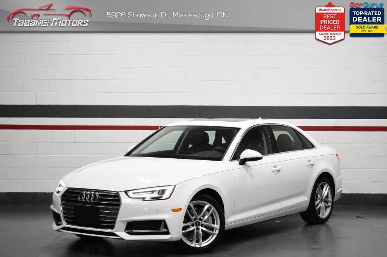 Used 2019 Audi A4 Technik  360Cam Blindspot Navigation Moonroof B&O for sale in Mississauga, ON
