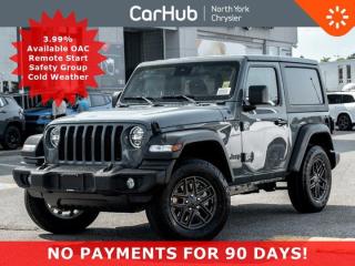 New 2024 Jeep Wrangler Sport S 2 Door LEDs Safety Grp 12.3'' Display Hardtop Convenience Grp for sale in Thornhill, ON
