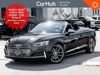 Used 2018 Audi S5 Cabriolet Technik Quattro Bang & Olufsen Heated Seats Navigation for sale in Thornhill, ON