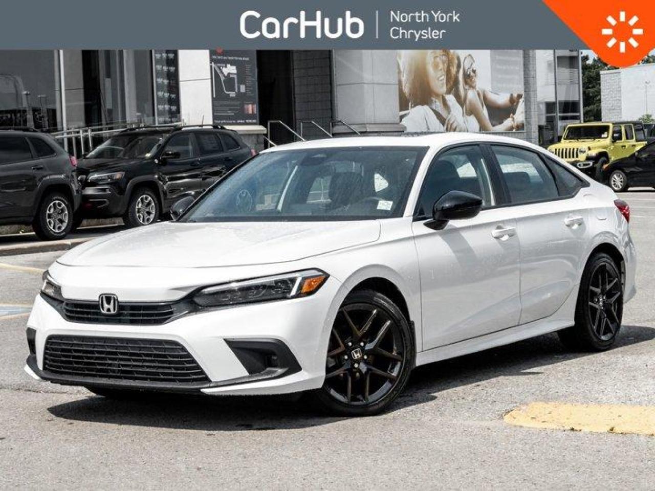 Used 2022 Honda Civic Sedan Sport Sunroof Active Safety Heated Seats & Wheel R-Start for sale in Thornhill, ON