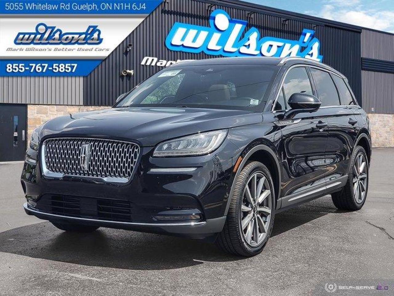 Used 2020 Lincoln Corsair Reserve AWD, Leather, Pano Roof, Navi, Heated Seats, Bluetooth, Rear Camera, 20'' Wheels & More! for sale in Guelph, ON