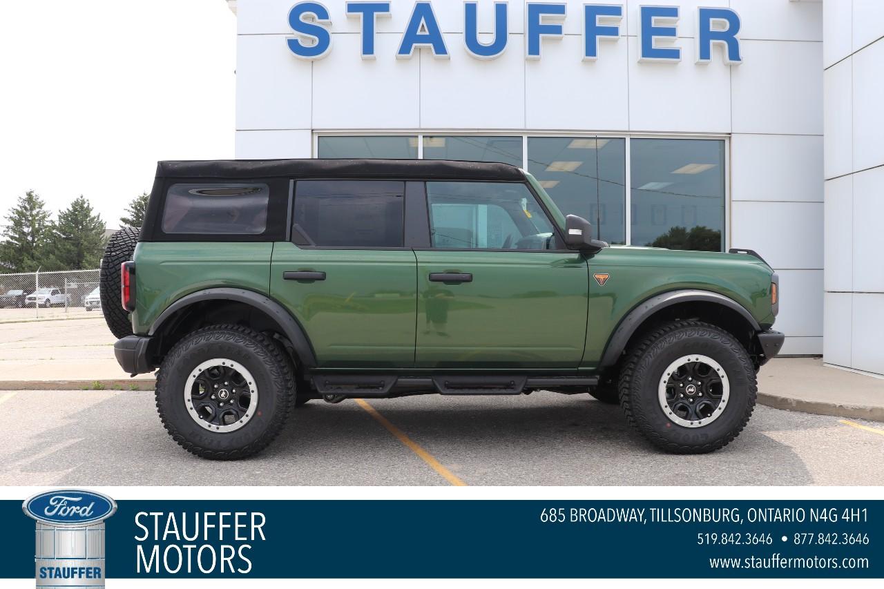 New 2023 Ford Bronco BADLANDS 4 DOOR ADVANCED 4X4 for Sale in