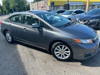 Used 2012 Honda Civic EX/AUTO/P.ROOF/P.GROUB/BLUE TOOTH/ALLOYS for sale in Scarborough, ON