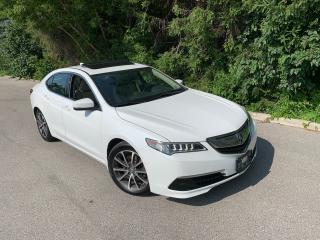 <p>PRISTINE CONDITION-ALMOST LOOKS NEW!!! 1 LOCAL OWNER-NON SMOKER!!</p><p>NON SMOKER! YES,.....ONLY 115,559KMS,......NOT A MISPRINT!<br /><br />LOCAL ONTARIO VEHICLE (NOT FROM QUEBEC OR UNITED STATES)!<br /><br />2015 ACURA TSX SH V6- ALL-WHEEL-DRIVE!!! BACK UP CAMERA, 6 CYL, - AUTO. TRANS. FULLY EQUIPPED - LOADED WITH OPTIONS, INCLUDING AUTOMATIC TRANSMISSION, ALL WHEEL DRIVE, HEATED POWER LEATHER SEATS, POWER GLASS MOON ROOF, DUAL AIR CONDITIONING WITH CLIMATE CONTROL (FRONT & REAR), CRUISE CONTROL, PREMIUM SOUND SYSTEM, ALLOY WHEELS, PM, PS, PB, PDL - KEY LESS ENTRY, BLUETOOTH, 4 ALMOST NEW CONTINENTAL ALL-SEASON TIRES, AND MORE! TO MUCH TO LIST!!<br /><br /><span style=text-decoration: underline;><em><strong>THE FOLLOWING FEATURES LISTED BELOW ARE ALL INCLUDED IN THE SELLING PRICE:</strong></em></span></p><p>***FREE CARFAX VEHICLE HISTORY REPORT - CLICK ON ATTACHED LINK BELOW TO VIEW FREE REPORT! NO CLAIMS!!!</p><p><a href=https://vhr.carfax.ca/?id=OEe/3IaRtU/6CmpTP0zJIhEXoylgwhcA>https://vhr.carfax.ca/?id=OEe/3IaRtU/6CmpTP0zJIhEXoylgwhcA</a></p><p>***ALL ORIGINAL MANUALS, BOOKS AND 2 KEYS INCLUDED<br /><br />ONLY HST, LICENCE FEE AND OMVICE FEE($10.00) ARE EXTRA.<br /><br />NO OTHER (HIDDEN) FEES EVER!</p><div><span style=font-size: 1em;>YOU CERTIFY AND YOU SAVE $$$ (BEING SOLD AS-IS/NOT CERTIFIED-AS TRADED IN) </span></div><div><span style=font-size: 1em;> </span></div><div><span style=font-size: 1em;>PLEASE FEEL FREE TO BRING YOUR TECHNICIAN ALONG TO PERFORM A PRE-PURCHASE INSPECTION, AND TEST DRIVE, PRIOR TO PURCHASING THIS VEHICLE.</span></div><div><span style=font-size: 1em;> </span></div><div><span style=font-size: 1em;> AT THIS PRICE (NOT CERTIFIED- AS TRADED IN), “This vehicle is being sold “as is,” unfit, not e-tested and is not represented as being in road worthy condition, mechanically sound or maintained at any guaranteed level of quality. The vehicle may not be fit for use as a means of transportation and may require substantial repairs at the purchaser’s expense. It may not be possible to register the vehicle to be driven in its current condition.” </span></div><div><span style=font-size: 1em;> </span></div><div> </div><div><em><strong>PLEASE CALL 416-274-AUTO (2886) TO SCHEDULE AN APPOINTMENT AND TO ENSURE AVAILABILITY PRIOR TO VISITING US.</strong></em><br /><br /><em><strong>RICHSTONE FINE CARS INC.</strong></em><br /><br /><em><strong>855 ALNESS STREET, UNIT 17</strong></em><br /><em><strong>TORONTO, ONTARIO</strong></em><br /><em><strong>M3J 2X3</strong></em><br /><br /><em><strong>416-274-AUTO (2886)</strong></em><br /><br />WE ARE AN OMVIC CERTIFIED (REGISTERED) DEALER AND PROUD MEMBER OF THE UCDA.<br /><br />SERVING TORONTO, GTA AND CANADA SINCE 2000!!<br /><br />WE CAN ALSO ASSIST IN OUT OF PROVINCE PURCHASES, AS WELL.<br /><br /><span style=text-decoration: underline;><em><strong>VEHICLE OPTIONS:</strong></em></span></div><div> </div><div>SH ALL-WHEEL-DRIVE V6 MODEL<br />4 WHEEL DRIVE<br />BACK UP CAMERA<br />PREMIUM SOUND SYSTEM<br />KEYLESS ENTRY<br />LEATHER INTERIOR WITH POWER HEATED SEATS<br />POWER GLASS MOON ROOF<br />Power locks<br />Power mirrors<br />Power steering<br />Power trunk<br />Remote keyless entry<br />Tilt wheel<br />Power windows<br />Rear window defroster<br />Rear window wiper<br />Tinted glass<br />CD player<br />Premium audio<br />Bucket seats<br />Bluetooth<br />Heated-power seats<br />Leather seats<br />Power seats<br />Airbag: driver<br />Alarm<br />Anti-lock brakes<br />Backup camera<br />Traction control</div>