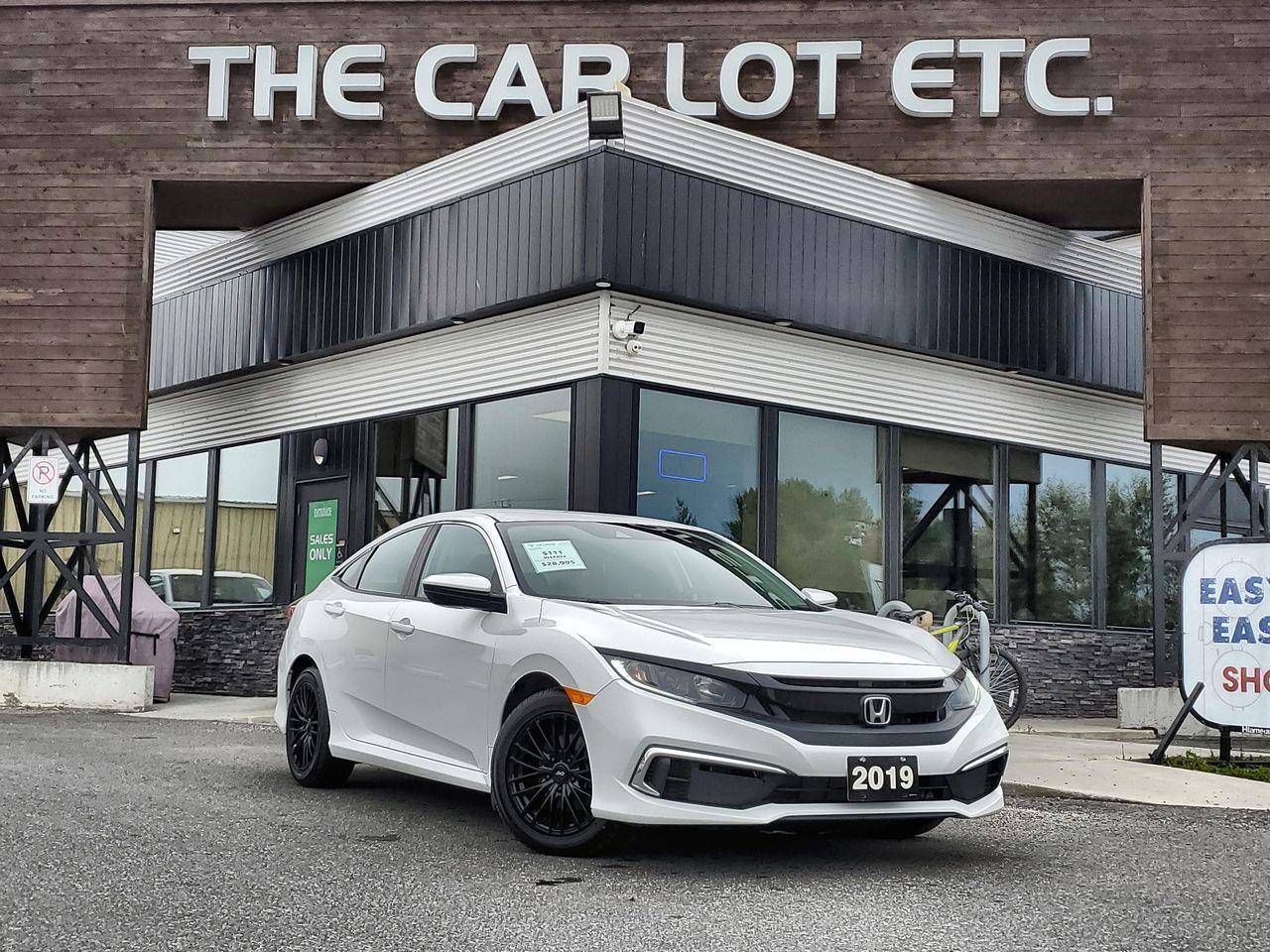 Used 2019 Honda Civic LX MANUAL TRANSMISSION!! APPLE CARPLAY/ANDROID AUTO, BACK UP CAM, HEATED SEATS, CRUISE CONTROL, BLUETOO for sale in Sudbury, ON