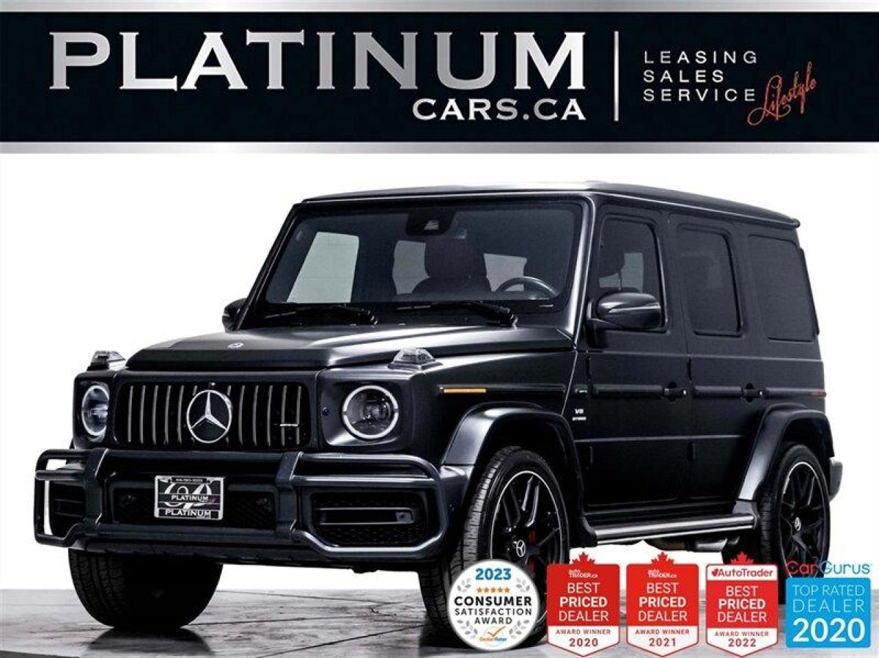 Used 2021 Mercedes-Benz G-Class AMG G63, 577HP, AWD, NIGHT PKG, 360 CAM, NAV, PANO for sale in Toronto, ON