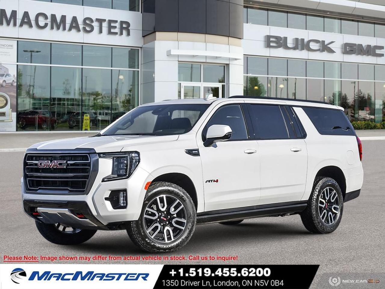 New 2023 GMC Yukon XL AT4 V8 | 4X4 | POWER SUNROOF | PROGRADE TRAILERING SYSTEM | ONSTAR | HANDS FREE LIFTGATE for sale in London, ON