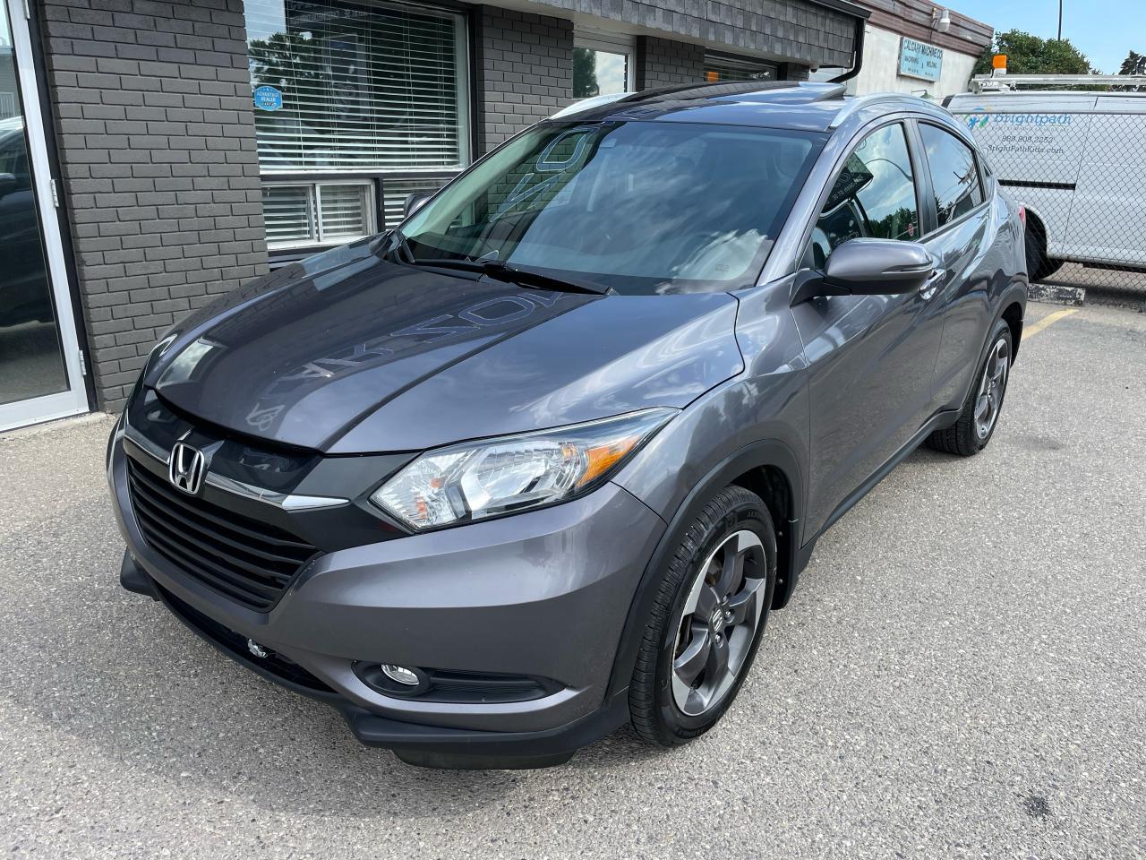 2018 Honda HR-V Ex-L Navi Awd New Transmission at HONDA - Photo #9