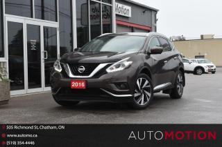 Used 2016 Nissan Murano SAMMY for sale in Chatham, ON