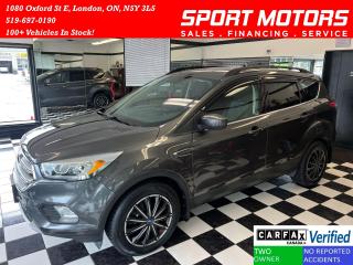 Used 2017 Ford Escape SE+ApplePlay+Camera+New Tires+Sensors+CLEAN CARFAX for sale in London, ON