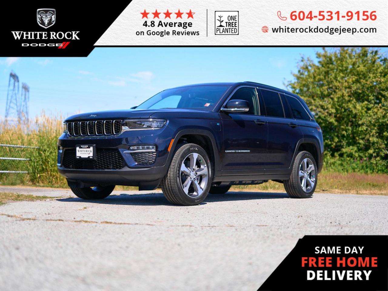 New 2023 Jeep Grand Cherokee 4xe for sale in Surrey, BC