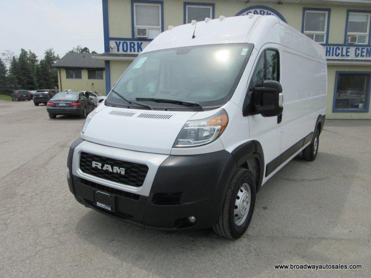 Used 2021 RAM 2500 ProMaster 3/4 TON CARGO-MOVING 2 PASSENGER 3.6L - V6.. HIGH-ROOF-BOX.. 159-INCH-WHEEL-BASE.. SLIDING PASSENGER DOOR.. BACK-UP CAMERA.. BLUETOOTH SYSTEM.. for sale in Bradford, ON