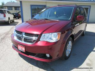 Used 2019 Dodge Grand Caravan FAMILY MOVING CREW-EDITION 7 PASSENGER 3.6L - V6.. CAPTAINS.. FULL STOW-N-GO.. NAVIGATION.. POWER DOORS & GATE.. DVD PLAYER.. BACK-UP CAMERA.. for sale in Bradford, ON