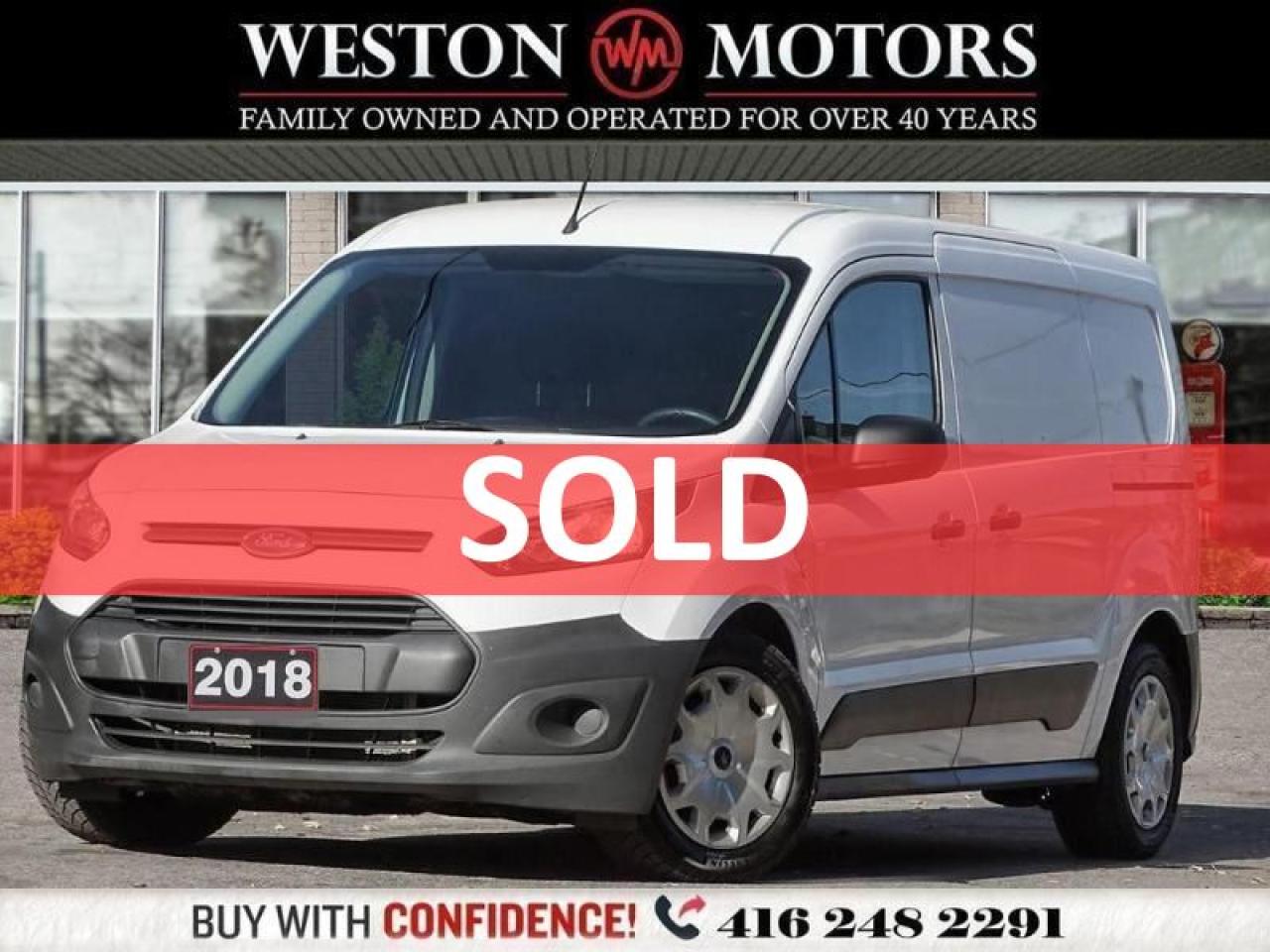 2018 Ford Transit Connect *REVCAM*SLIDING DOORS*SHELVING!!* CLEAN CARFAX!!**