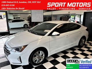 Used 2019 Hyundai Elantra Preferred+ApplePlay+CAM+Heated Seats+CLEAN CARFAX for sale in London, ON