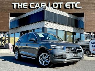 Used 2019 Audi Q5 45 Komfort APPLE CARPLAY/ANDROID AUTO, SIRIUS XM, BACK UP CAM, HEATED LEATHER SEATS!! for sale in Sudbury, ON