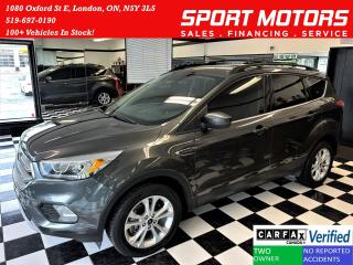 Used 2017 Ford Escape SE 4WD+APPLEPLAY+CAMERA+SENSORS+CLEAN CARFAX for sale in London, ON
