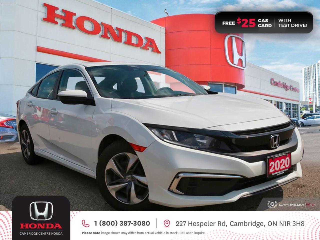 Used 2020 Honda Civic LX APPLE CARPLAY™ /ANDROID AUTO™ | REARVIEW CAMERA | ECON MODE for sale in Cambridge, ON