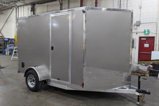 New 2023 Canadian Trailer Company 6x10 V-Nose Cargo Trailer Aluminum Single Axle for sale in Guelph, ON