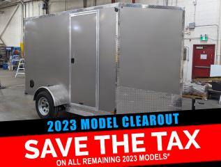 New 2023 Canadian Trailer Company 6x10 V-Nose Cargo Trailer Aluminum Single Axle for sale in Guelph, ON