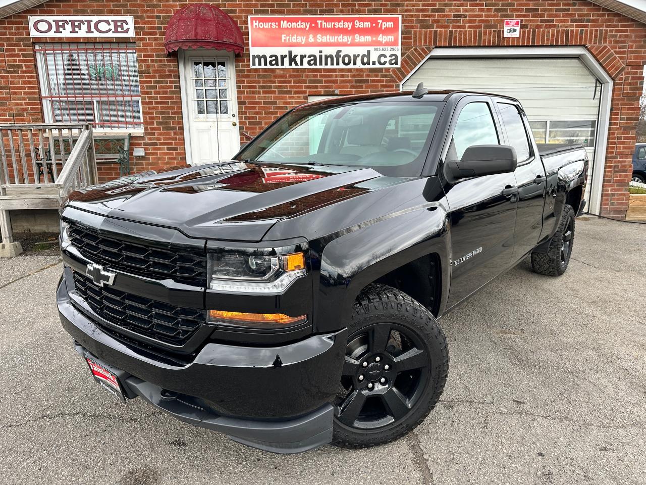 2017 Chevrolet Silverado 1500 WT 4x4 Cloth 6Pass Bluetooth CarPlay AAuto RearCam