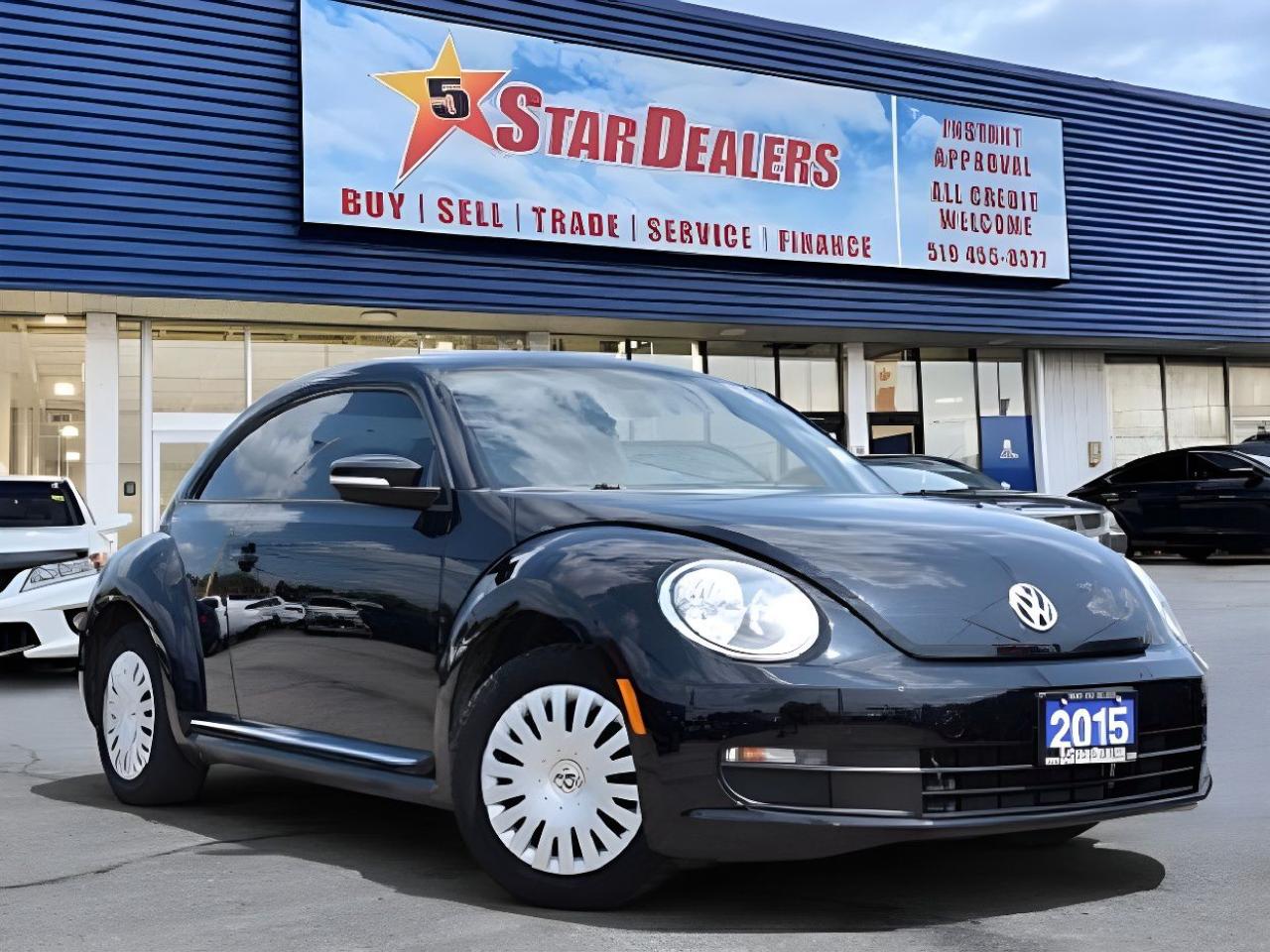 Used 2015 Volkswagen Beetle Coupe CERTIFIED EXCELLENTCONDITION WE FINANCE ALL CREDIT for sale in London, ON