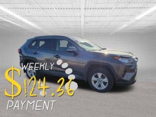 FRESH 2 YEAR MVI!Steele Certified120 Point Inspection has been completed.Current service and motor vehicle inspection have been completed.A Carfax vehicle history report will be provided.Buy with confidence.TRADE INS ARE WELCOME.The 2021 Toyota RAV4 XLE is a popular trim level of the Toyota RAV4, a compact crossover SUV. Heres a general description based on common features found in the XLE trim:Exterior:The RAV4 XLE typically features a modern and dynamic exterior design.It may include 17-inch alloy wheels, LED headlights, and integrated fog lights.Roof rails might be included for additional cargo-carrying capability.Interior:The interior of the RAV4 XLE is designed for comfort and practicality.Common features may include a touchscreen infotainment system with Apple CarPlay and Android Auto compatibility.Dual-zone automatic climate control and a power-adjustable drivers seat are often included for added comfort.The rear seats may have a 60/40 split-fold function to expand cargo space.Performance:The RAV4 XLE is likely to be equipped with a capable and fuel-efficient engine suitable for daily commuting and longer drives.It may come with a smooth-shifting automatic transmission.The RAV4 is known for its balanced performance and available all-wheel-drive option for enhanced traction.Safety:Toyota places a strong emphasis on safety, and the RAV4 XLE is likely to come with a suite of safety features.Standard safety features may include Toyota Safety Sense 2.0, which typically includes pre-collision systems, lane departure alert, adaptive cruise control, and more.Additional safety features like a rearview camera and multiple airbags are standard.Comfort and Convenience:The RAV4 XLE is likely to offer a comfortable and user-friendly cabin.Features such as keyless entry, push-button start, and a variety of storage compartments add to the convenience.The XLE trim might include additional features like a power liftgate for easier access to the cargo area.Warranty:Toyota vehicles typically come with a competitive warranty package, including a limited warranty and powertrain warranty.Keep in mind that features can vary based on the specific market, and optional packages or accessories may be available to further enhance the vehicle. For the most accurate and detailed information about the 2021 Toyota RAV4 XLE, its recommended to refer to the vehicles documentation or consult with a Toyota dealership.