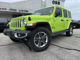 Used 2021 Jeep Wrangler Unlimited Sahara for sale in Sarnia, ON