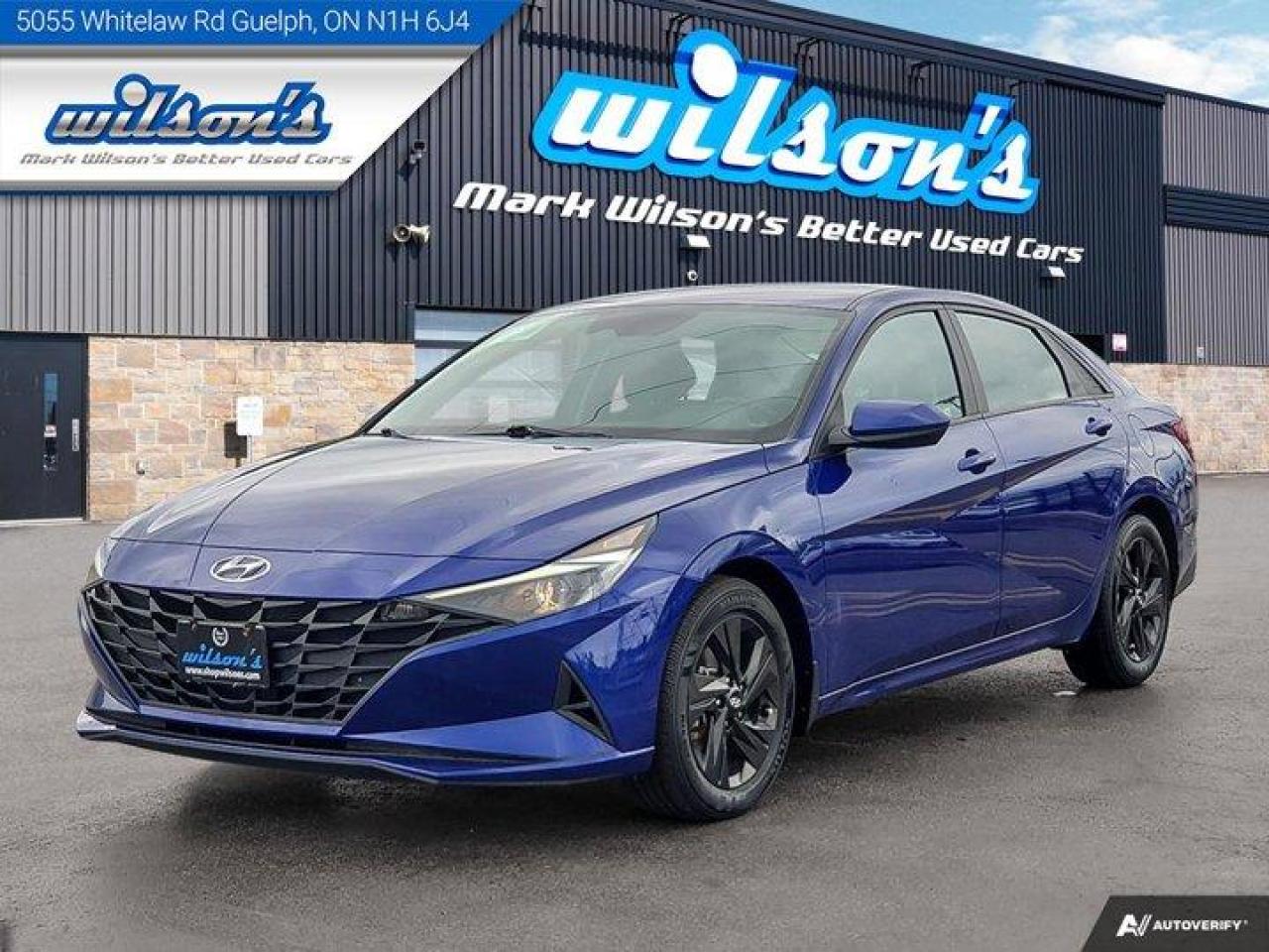Used 2021 Hyundai Elantra Hybrid Preferred - Heated Seats + Steering, CarPlay Android, Blindspot Monitor, Reverse Camera & More! for sale in Guelph, ON