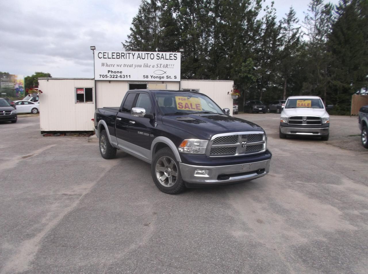 Used 2012 Dodge Ram 1500 4X4 4DOOR LARMIE for sale in Elmvale, ON