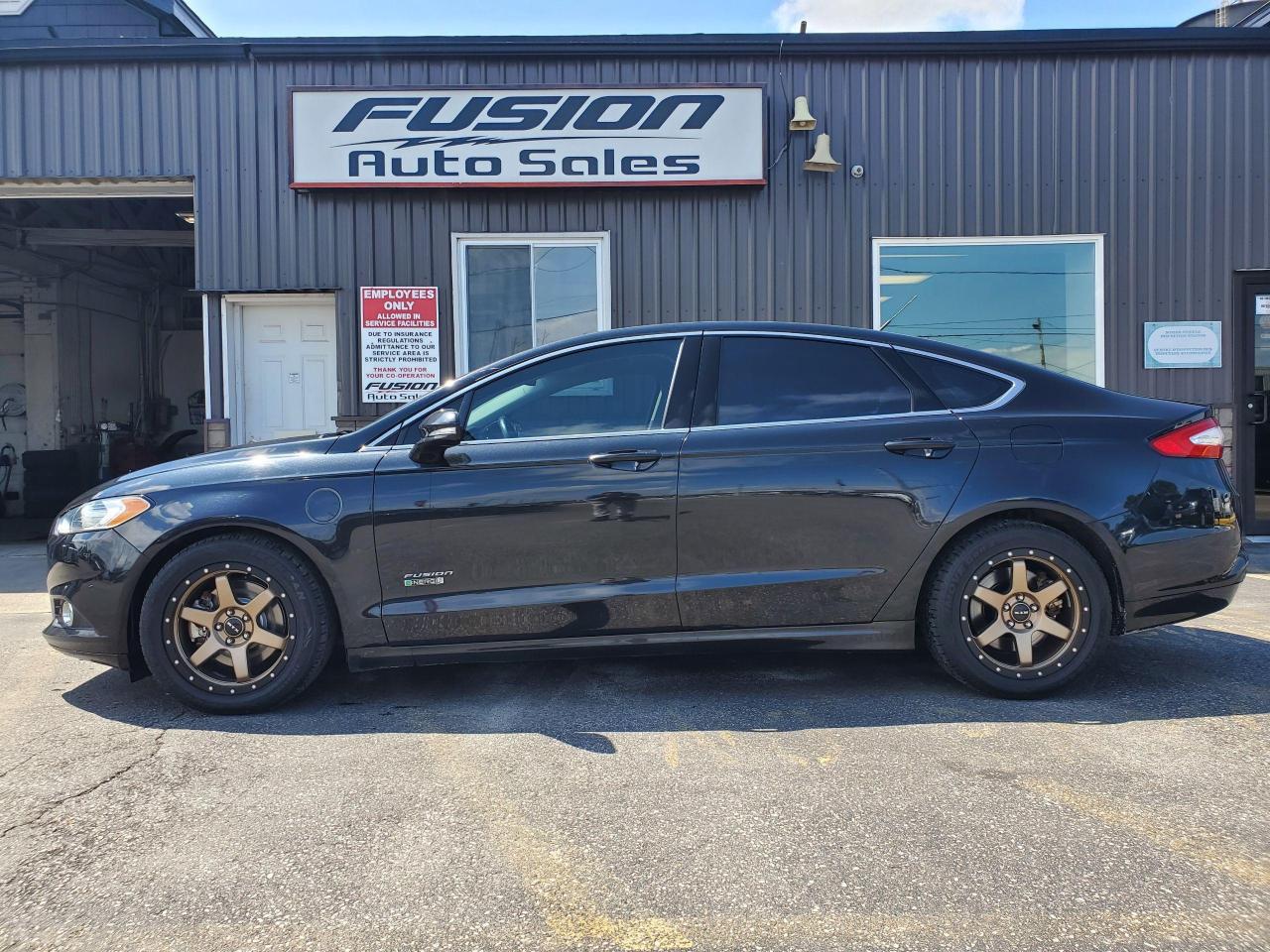 2015 Ford Fusion Energi SE Luxury-LEATHER-HEATED SEATS-AFTERMARKET WHEELS - Photo #2