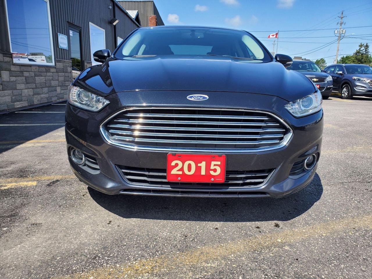 2015 Ford Fusion Energi SE Luxury-LEATHER-HEATED SEATS-AFTERMARKET WHEELS - Photo #7