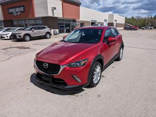 Come Finance this vehicle with us. Apply on our website stonebridgeauto.com <br>
2017 Mazda CX-3 GS with 83000kms. 2.0 liter 4 cylinder All wheel drive 

Clean title and safetied. No major collisions on record 

Heated front seats 
Navigation 
Leather seats 
Cruise control 
Bluetooth 
Keyless entry and ignition 
Sunroof

We take trades! Vehicle is for sale in Steinbach by STONE BRIDGE AUTO INC. Dealer #5000 we are a small business focused on customer satisfaction. Financing is available if needed. Text or call before coming to view and ask for sales. 